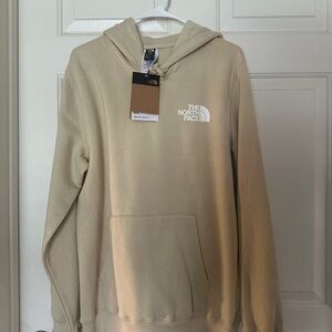 The North Face Men's Beige Hoodie Medium